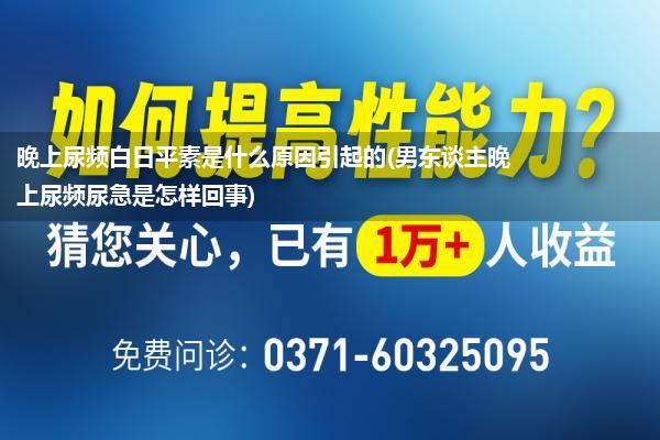 晚上尿频白日平素是什么原因引起的(男东谈主晚上尿频尿急是怎样回事)